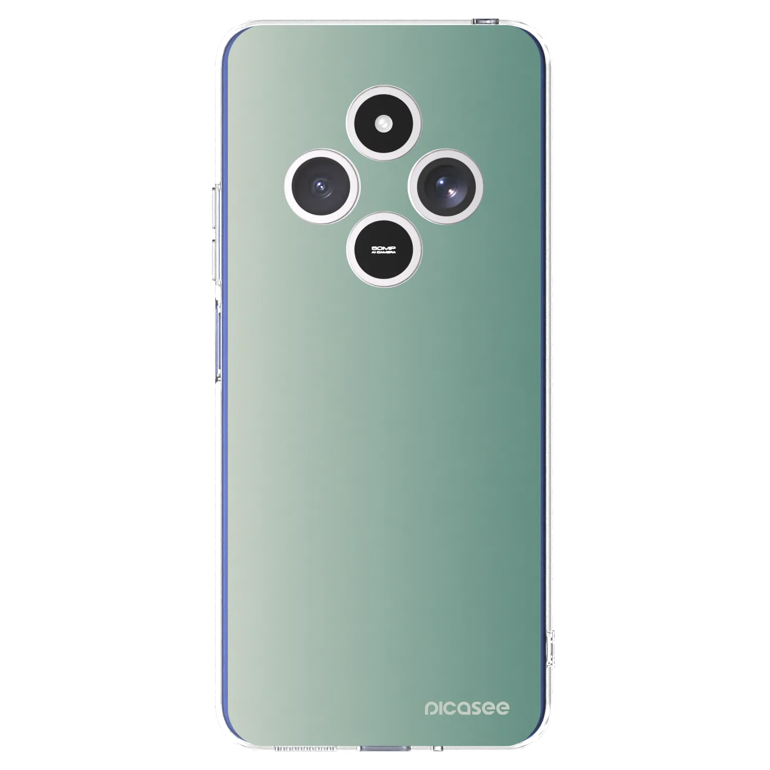 Picasee silikónový prehľadný obal pre Xiaomi Redmi 14C - Misty Sage