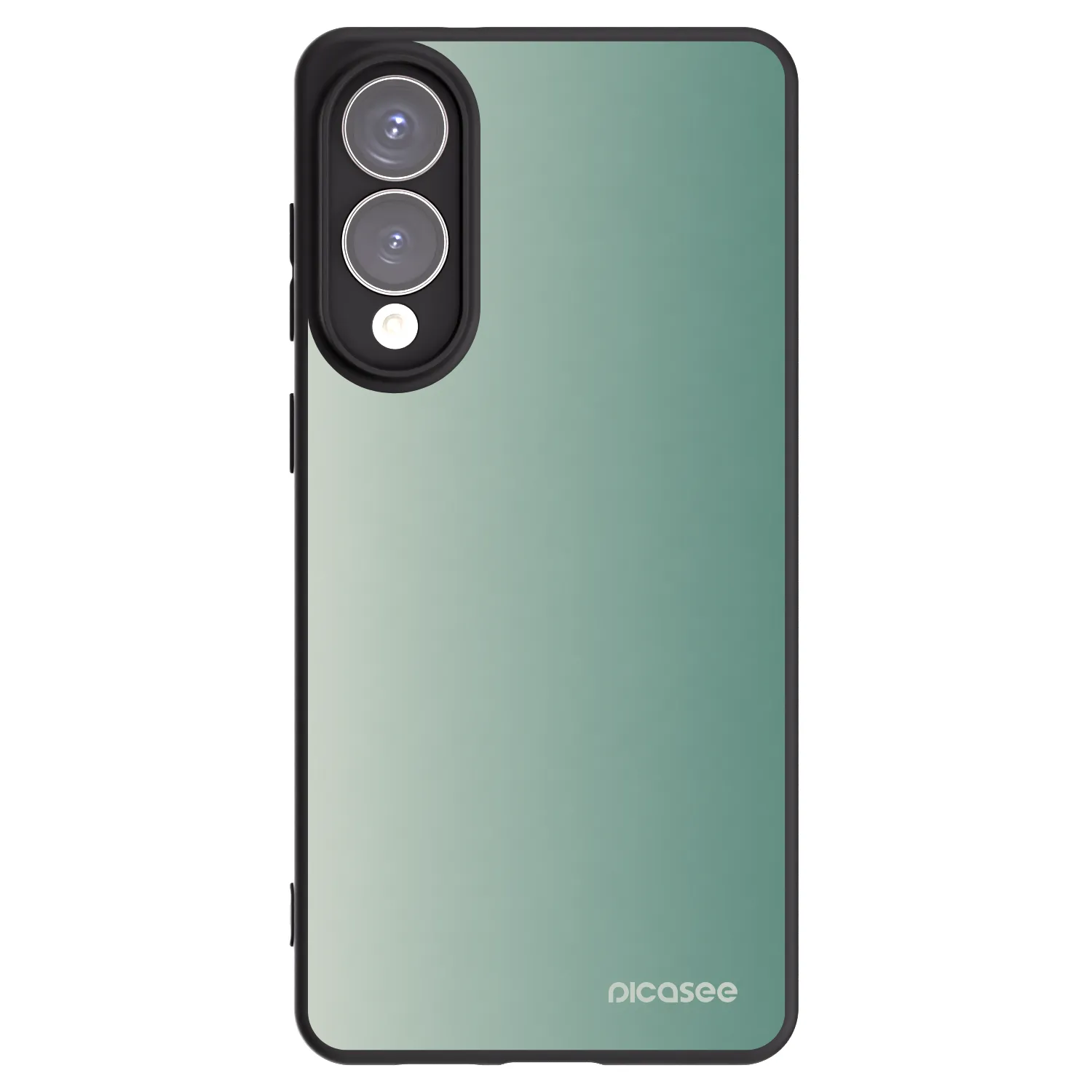Picasee silikónový čierny obal pre Samsung Galaxy S25 Edge 5G - Misty Sage