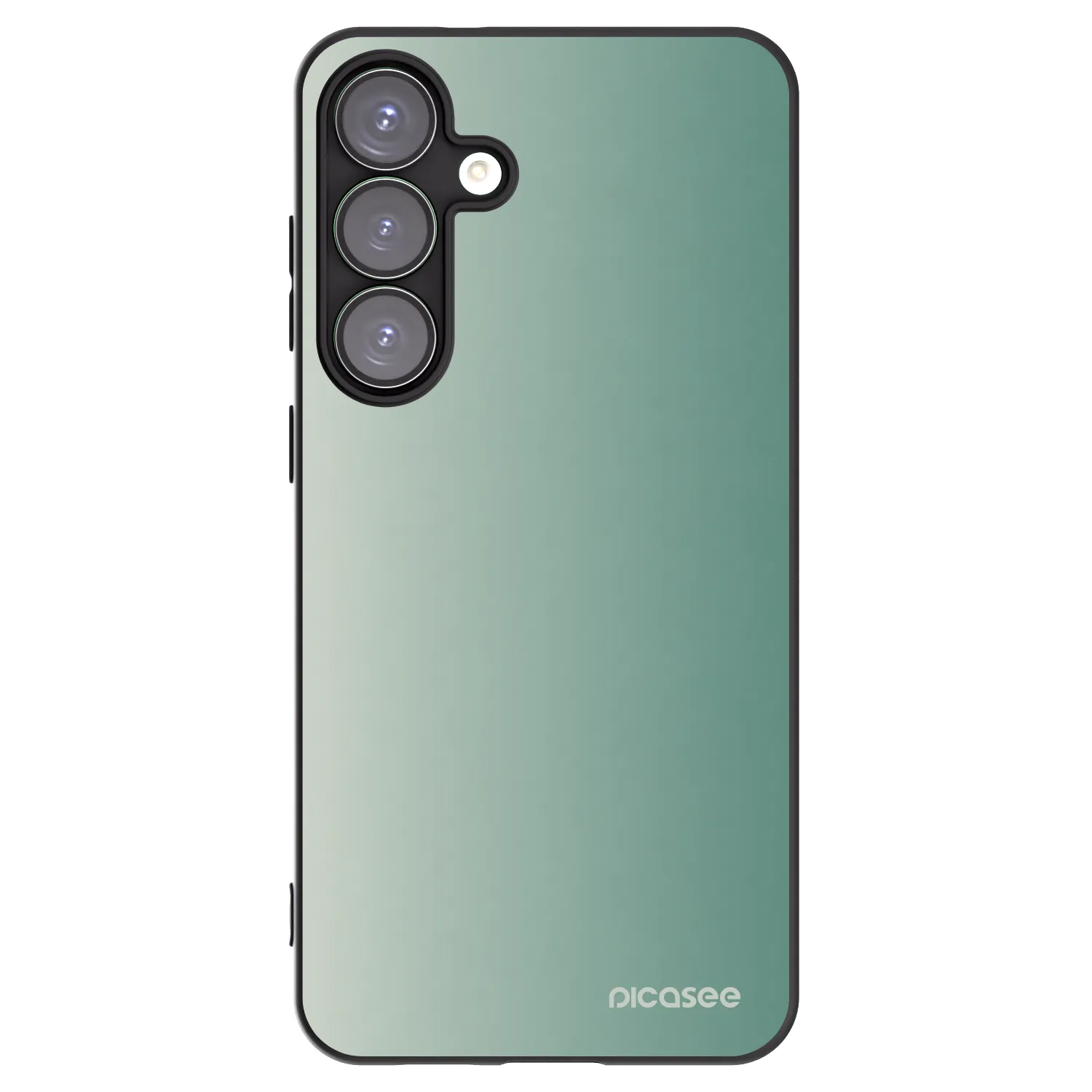 Picasee silikónový čierny obal pre Samsung Galaxy S25+ 5G - Misty Sage