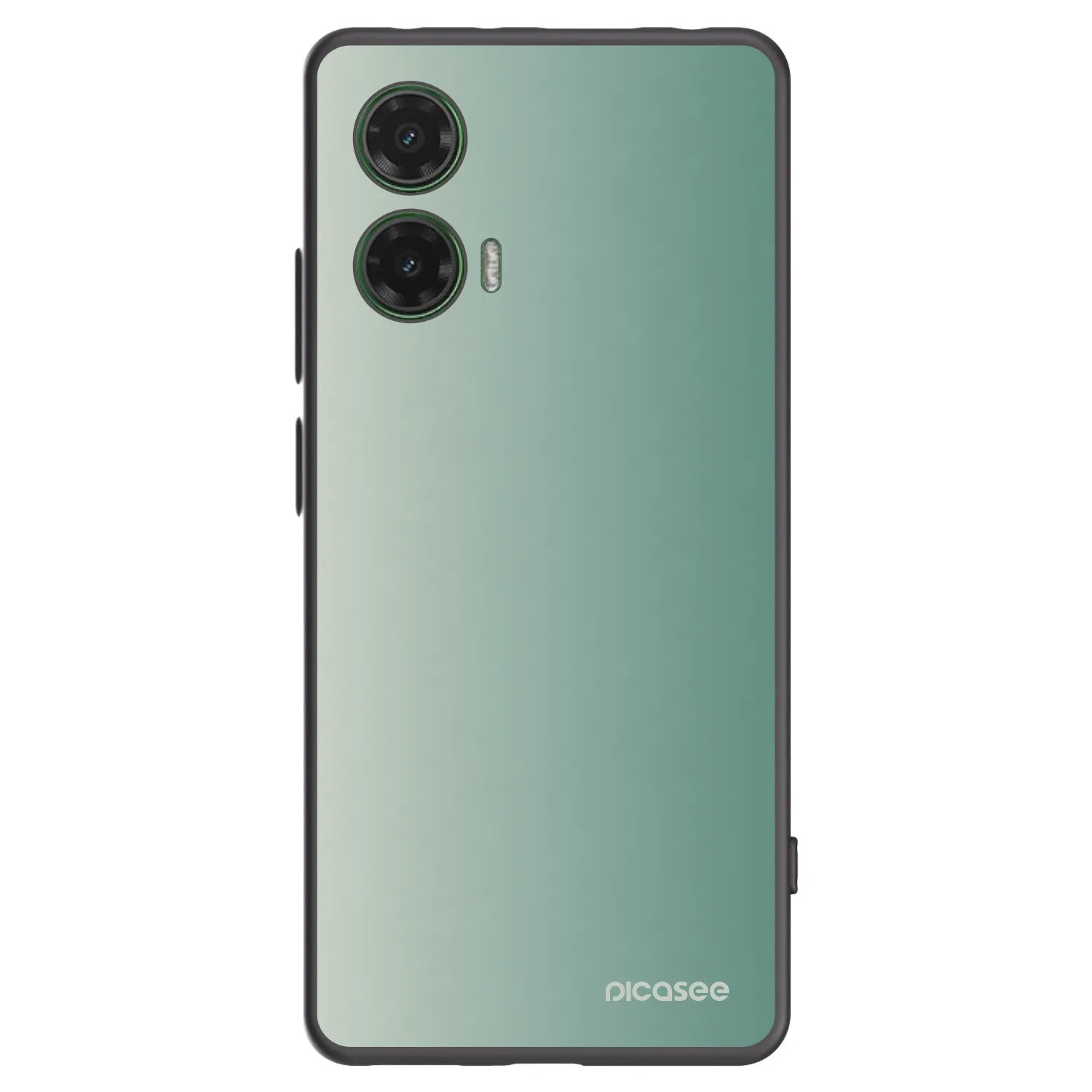 Picasee silikónový čierny obal pre Motorola Moto G35 5G - Misty Sage
