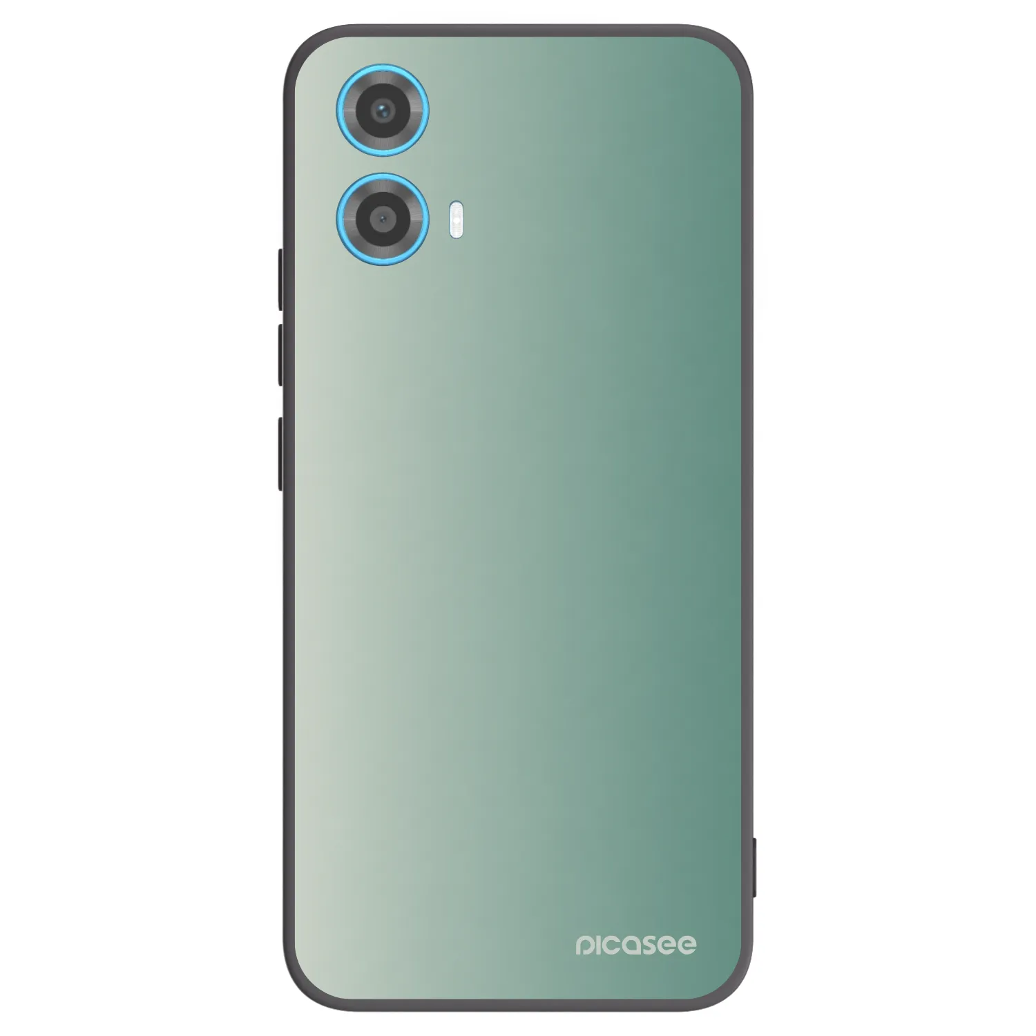 Picasee silikónový čierny obal pre Motorola Moto G34 5G - Misty Sage