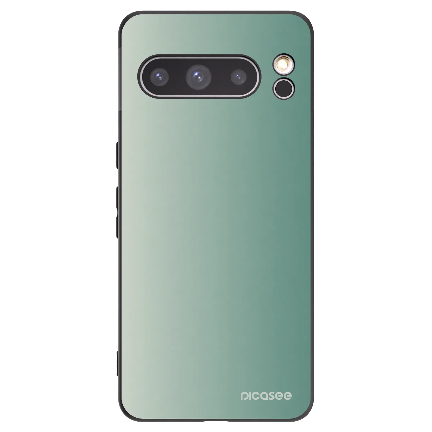 Picasee silikónový čierny obal pre Google Pixel 8 Pro - Misty Sage