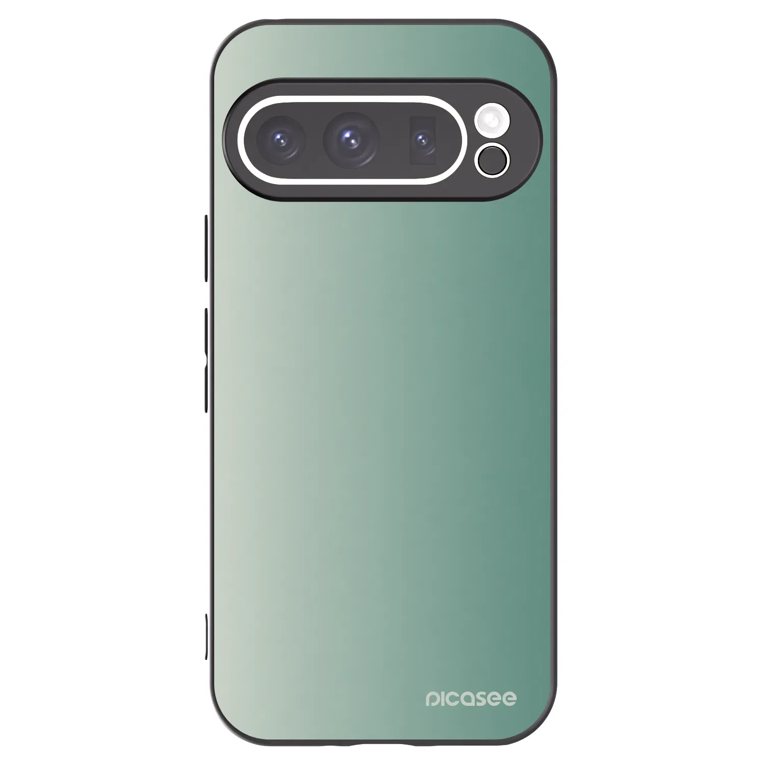 Picasee silikónový čierny obal pre Google Pixel 9 Pro - Misty Sage
