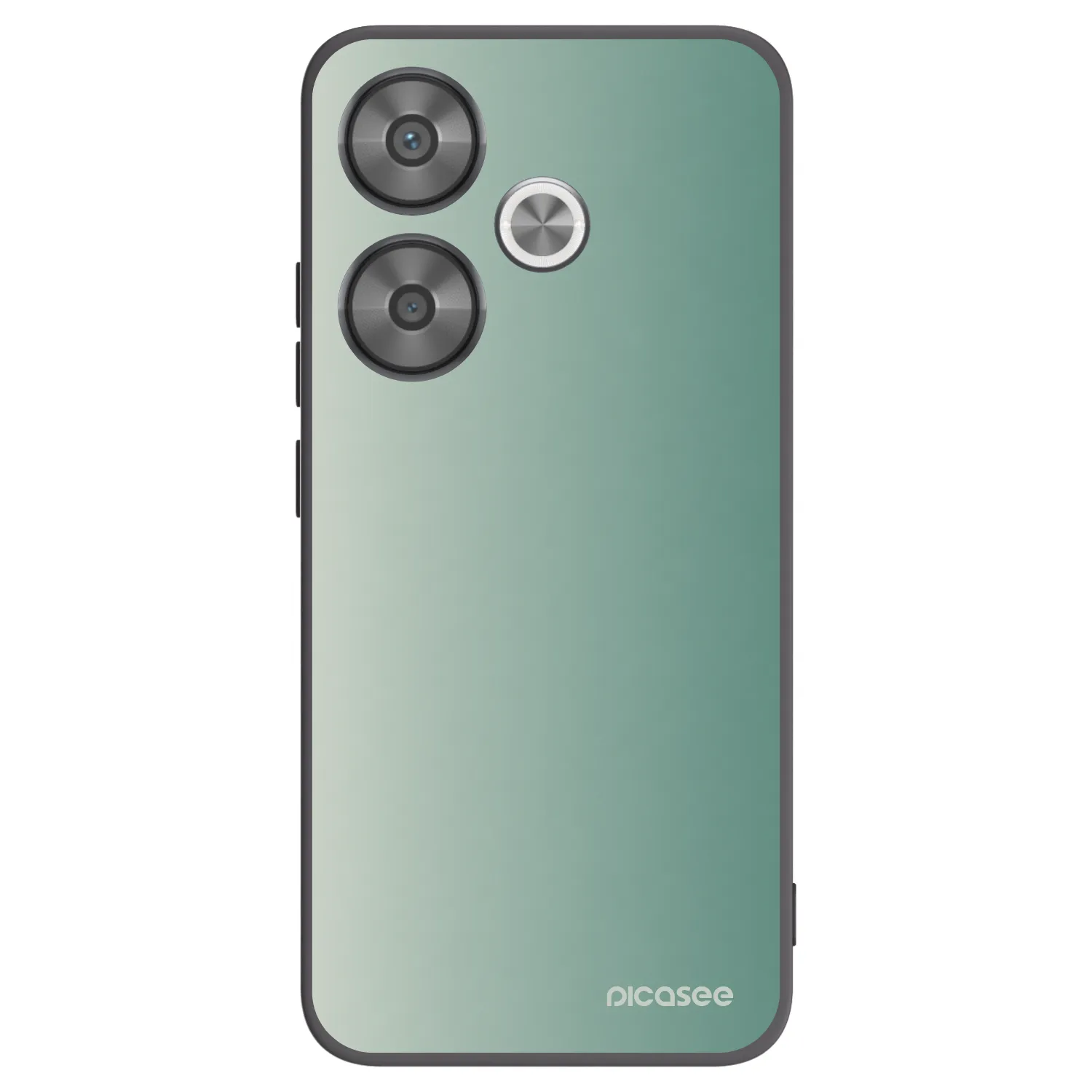 Picasee silikónový čierny obal pre Xiaomi Poco F6 - Misty Sage