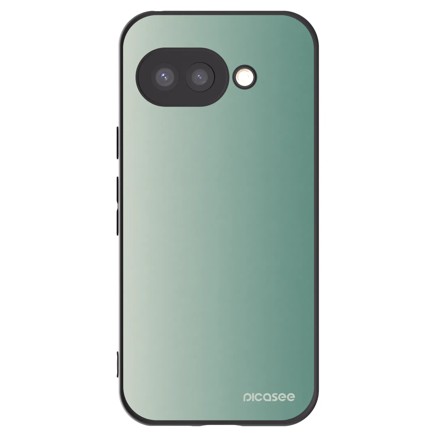 Picasee silikónový čierny obal pre Google Pixel 9a - Misty Sage