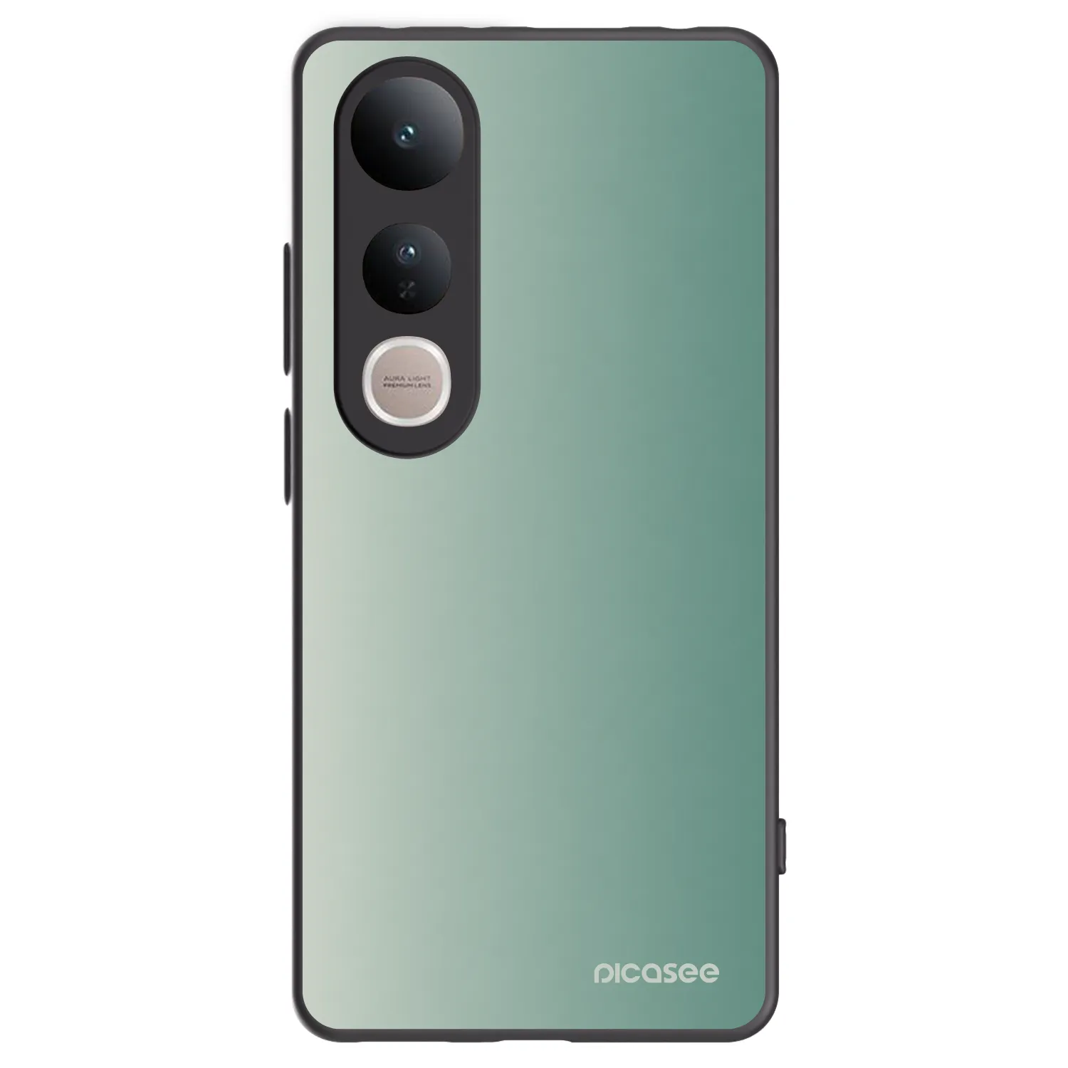 Picasee silikónový čierny obal pre Vivo V50 Lite 5G - Misty Sage