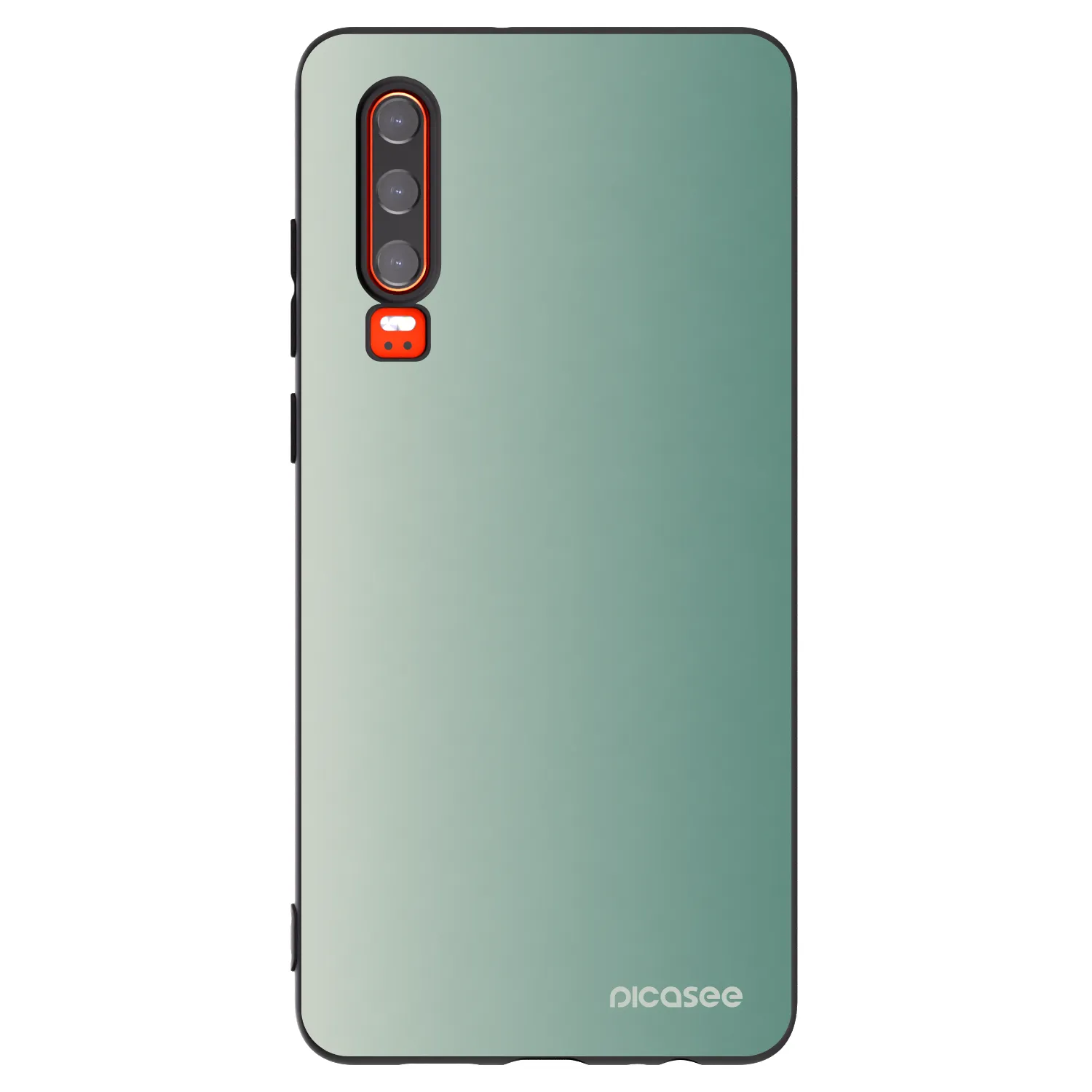 Picasee silikónový čierny obal pre Huawei P30 - Misty Sage