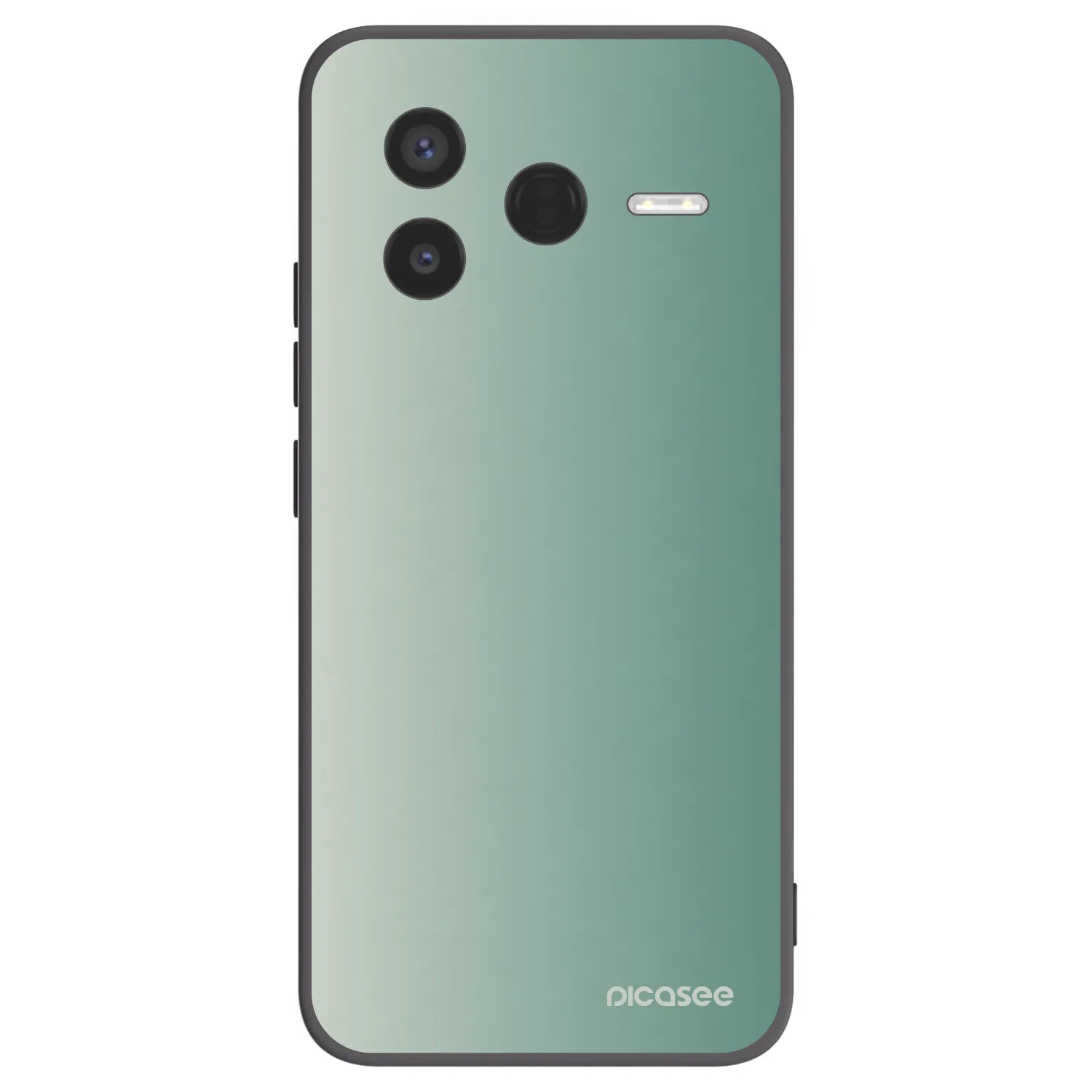 Picasee silikónový čierny obal pre Xiaomi Poco F7 Pro 5G - Misty Sage