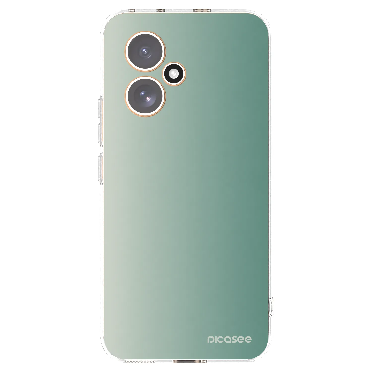 Picasee silikónový prehľadný obal pre Honor 400 5G - Misty Sage