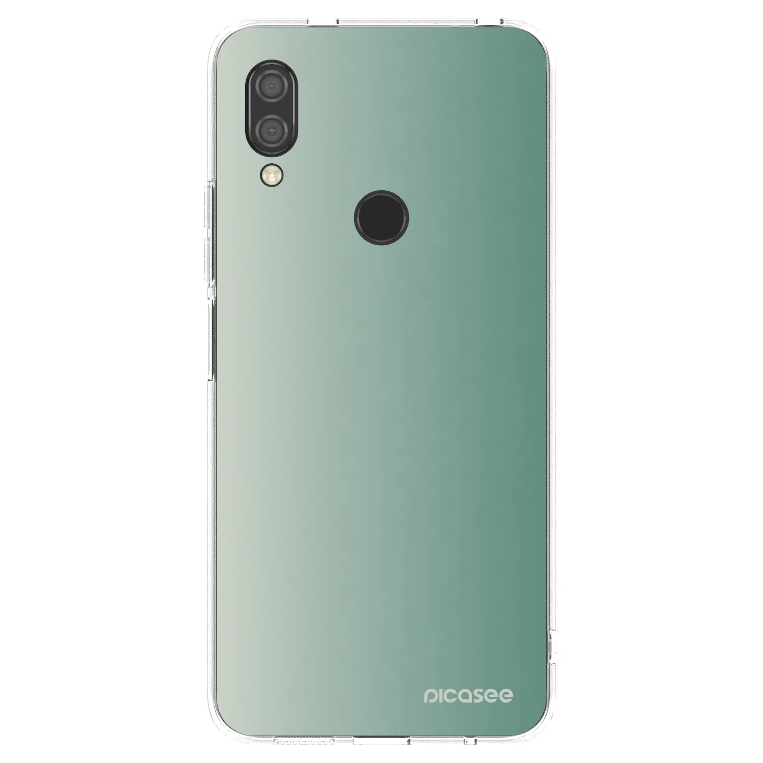 Picasee silikónový prehľadný obal pre Xiaomi Redmi 7 - Misty Sage