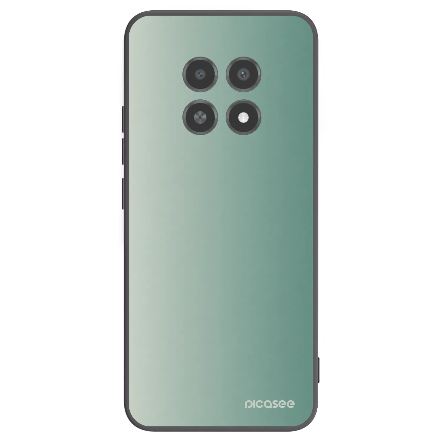 Picasee silikónový čierny obal pre Realme 12X - Misty Sage