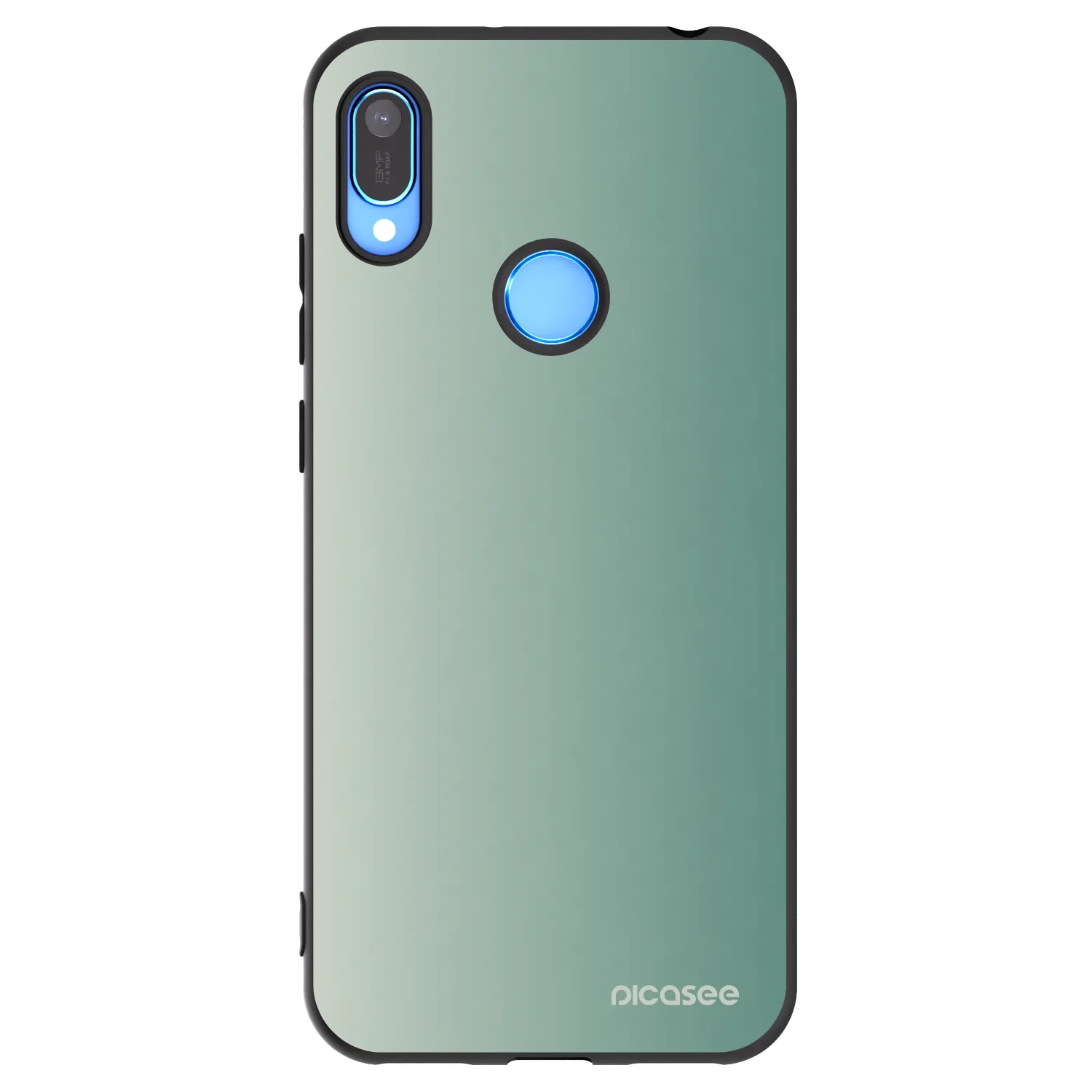 Picasee silikónový čierny obal pre Huawei Y6 2019 - Misty Sage
