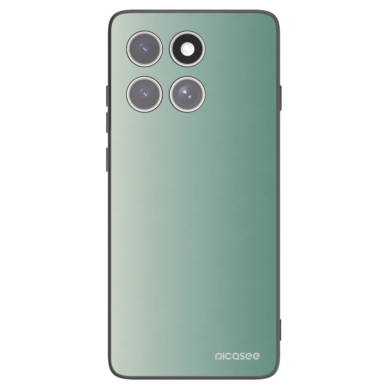 Picasee silikónový čierny obal pre Motorola Edge 60 Pro - Misty Sage