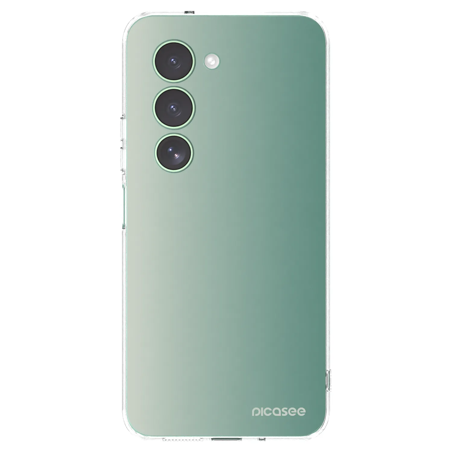 Picasee silikónový prehľadný obal pre Xiaomi Redmi 15 5G - Misty Sage