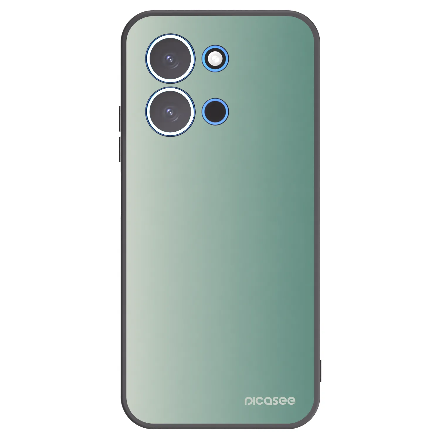 Picasee silikónový čierny obal pre Xiaomi Redmi 15C 4G - Misty Sage