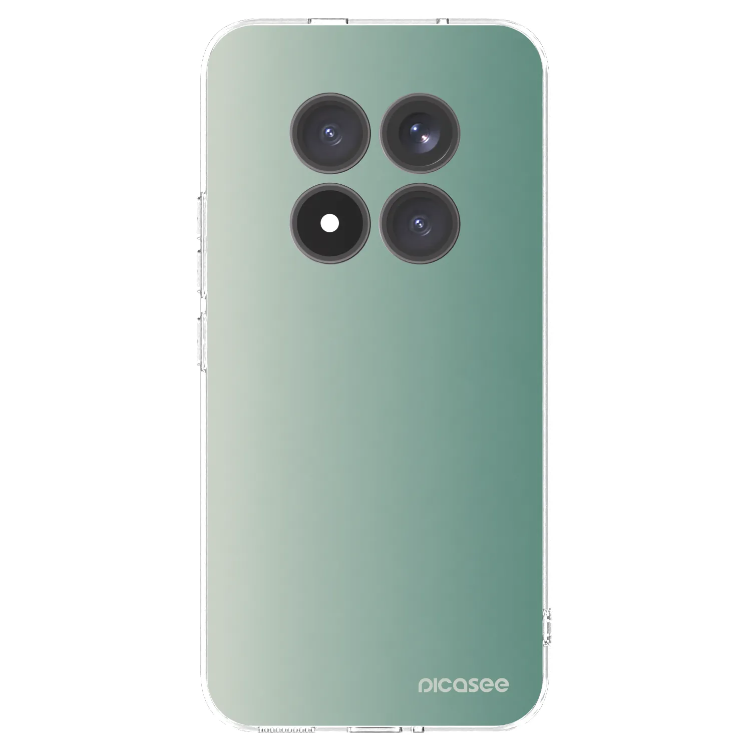 Picasee silikónový prehľadný obal pre Xiaomi Redmi Note 15 Pro+ - Misty Sage