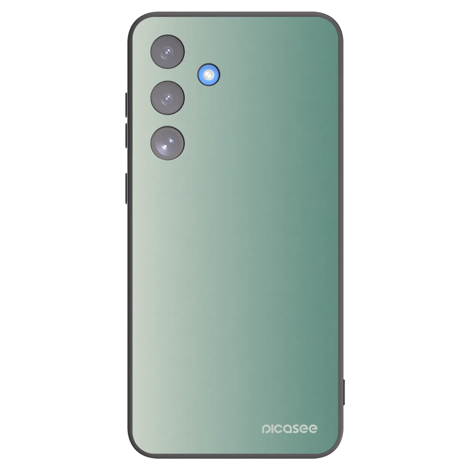 Picasee silikónový čierny obal pre Samsung Galaxy S25 FE 5G - Misty Sage