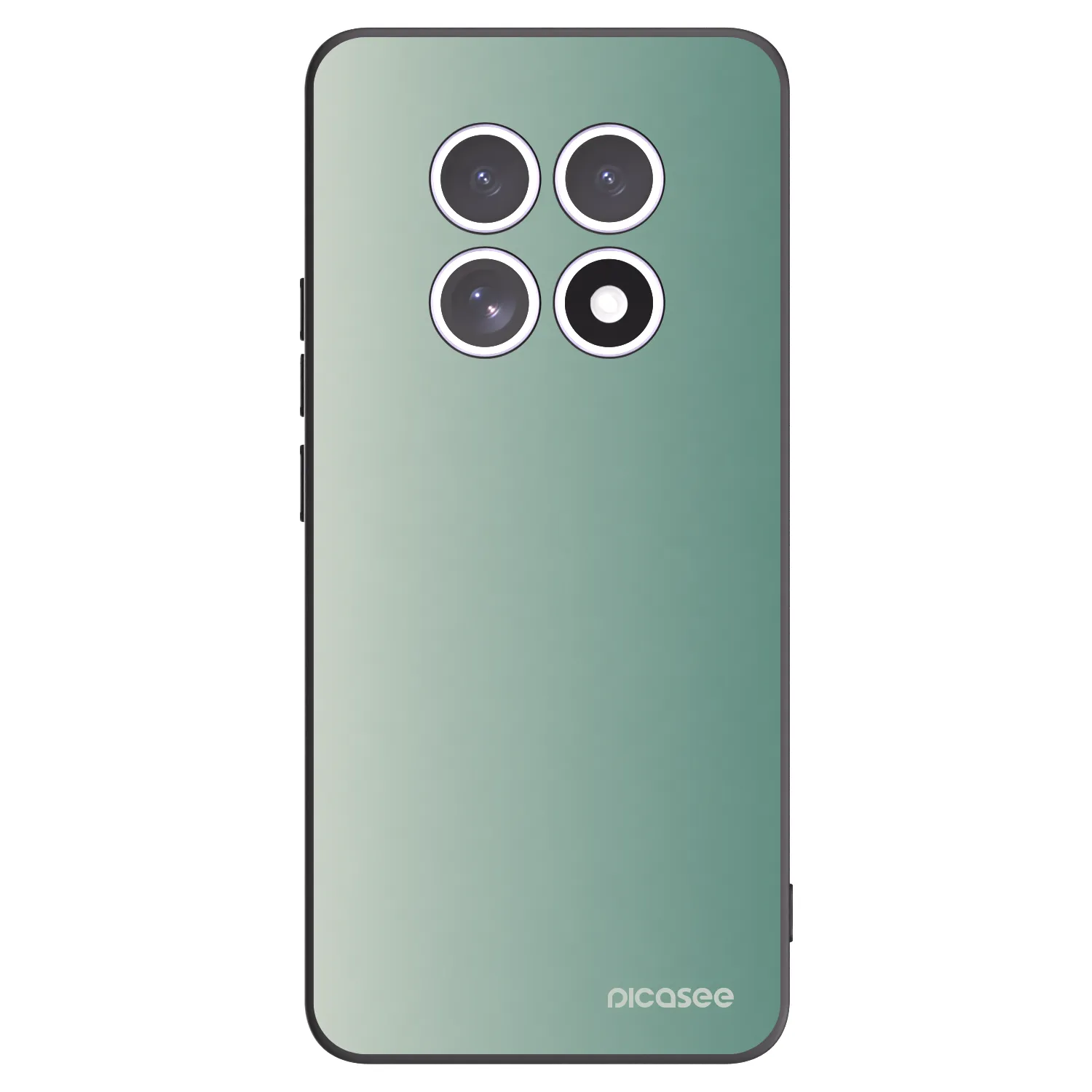 Picasee silikónový čierny obal pre Xiaomi Redmi Note 15 4G - Misty Sage