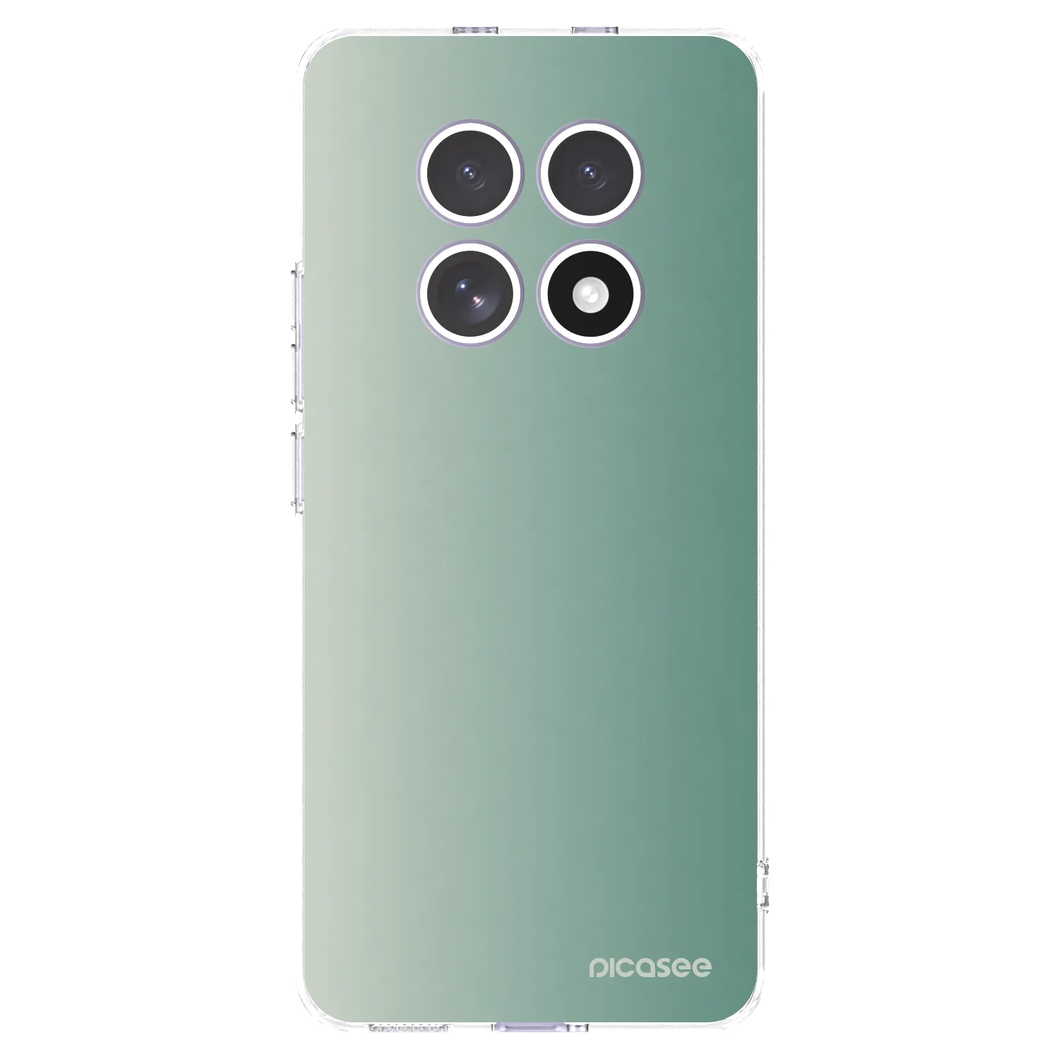 Picasee silikónový prehľadný obal pre Xiaomi Redmi Note 15 4G - Misty Sage