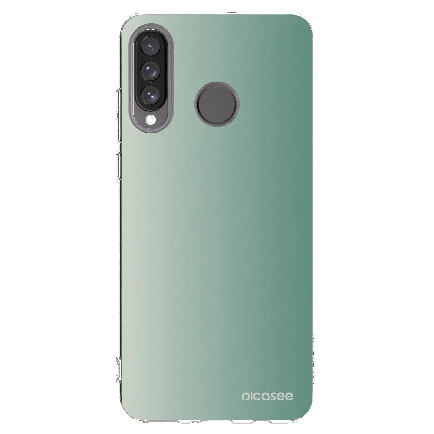 Picasee silikónový prehľadný obal pre Huawei P30 Lite - Misty Sage