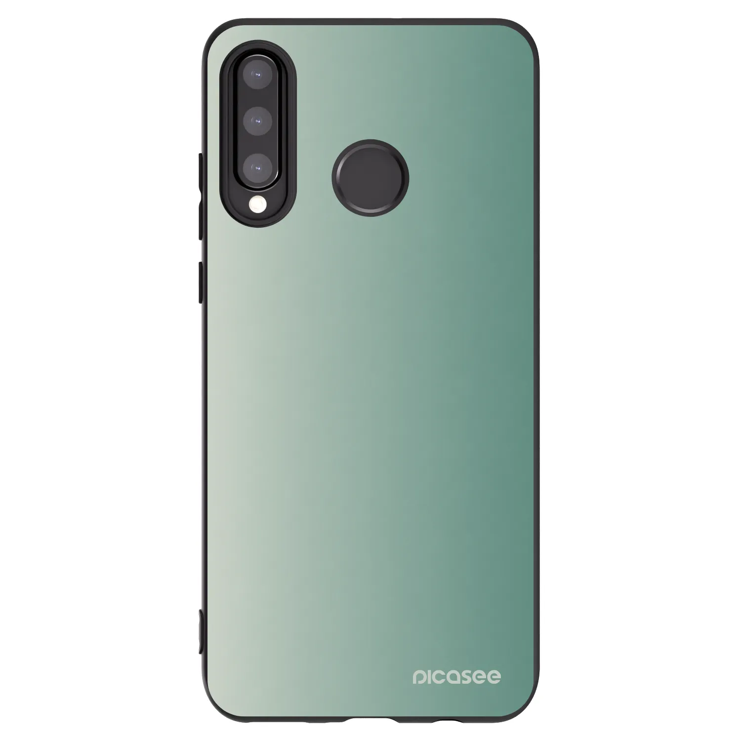 Picasee silikónový čierny obal pre Huawei P30 Lite - Misty Sage