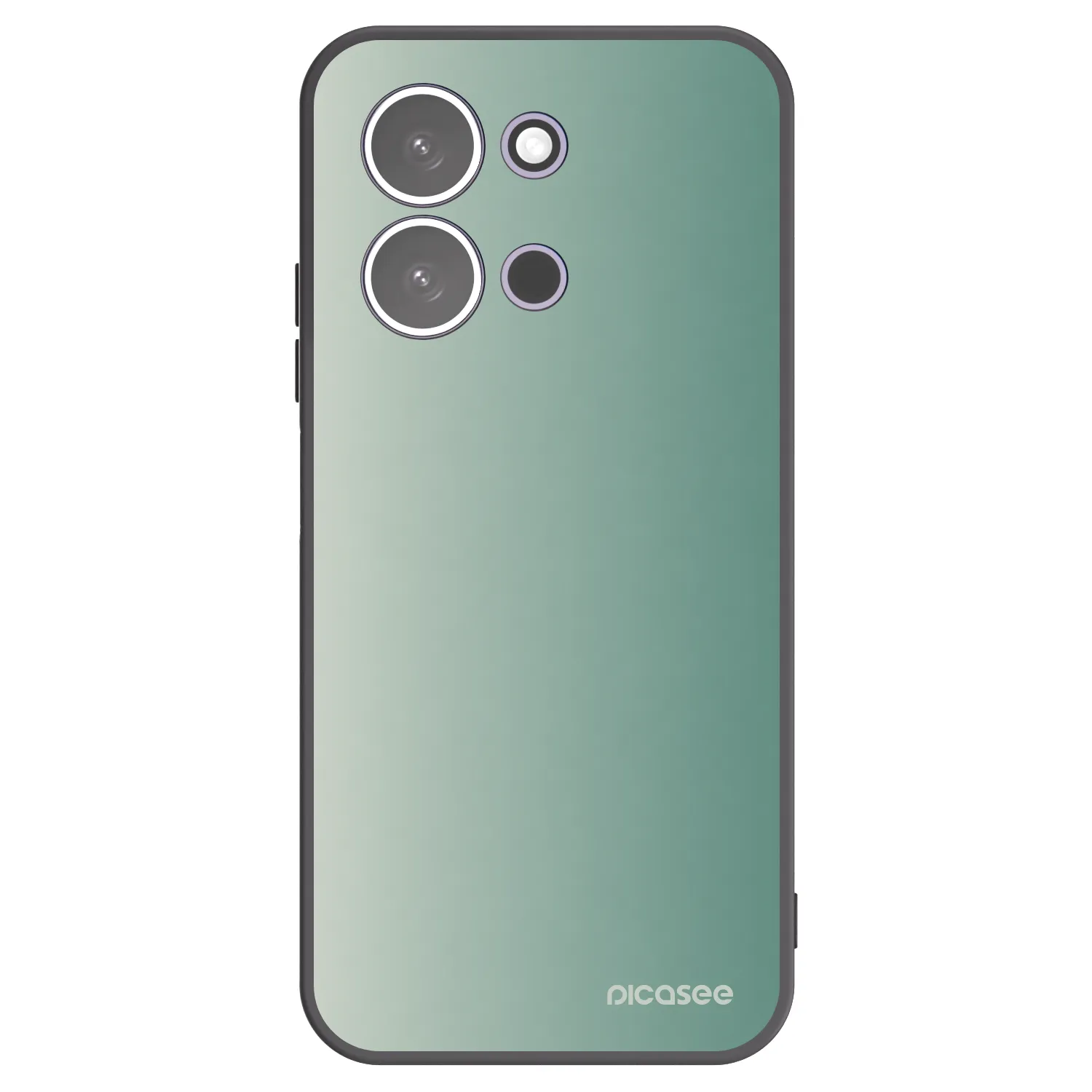 Picasee silikónový čierny obal pre Xiaomi Redmi 15C 5G - Misty Sage