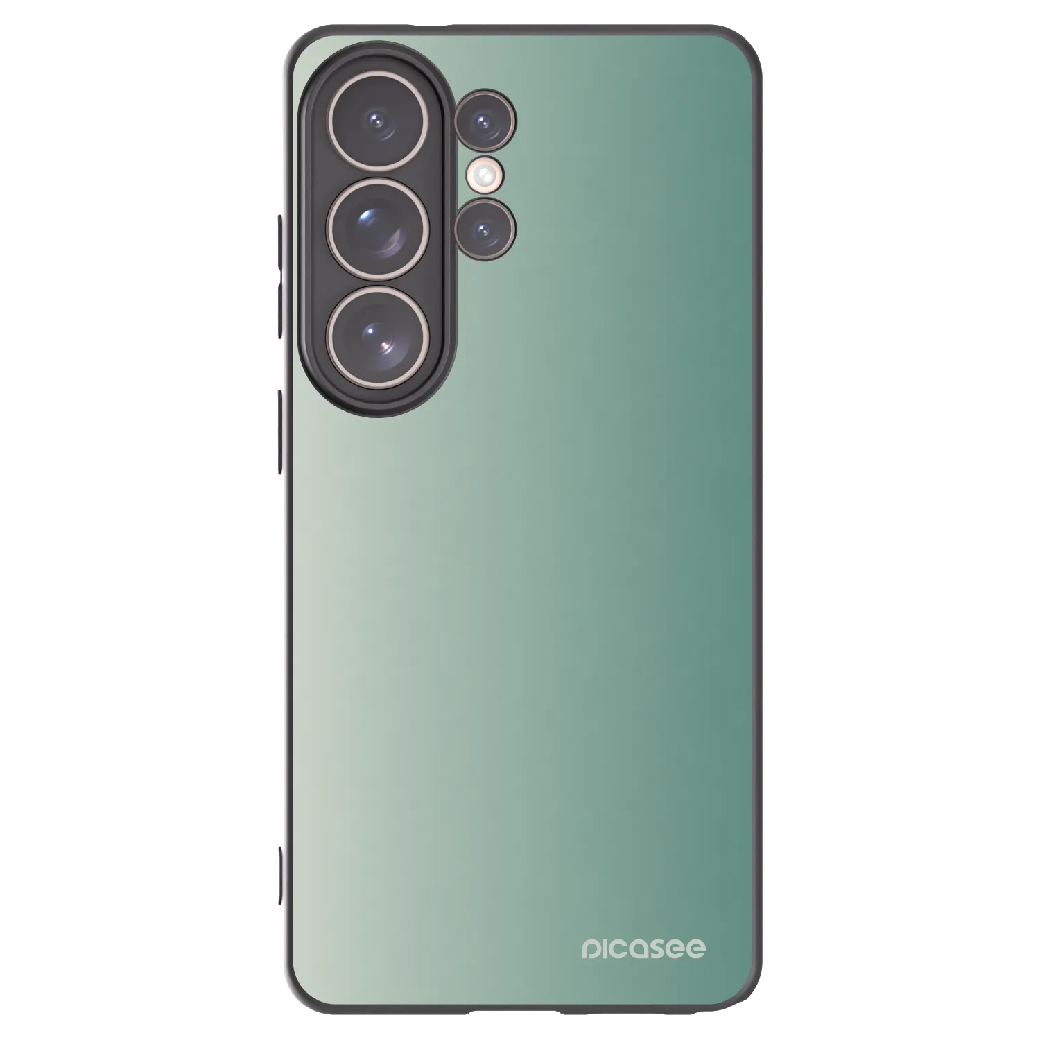 Picasee silikónový čierny obal pre Samsung Galaxy S26 Ultra - Misty Sage