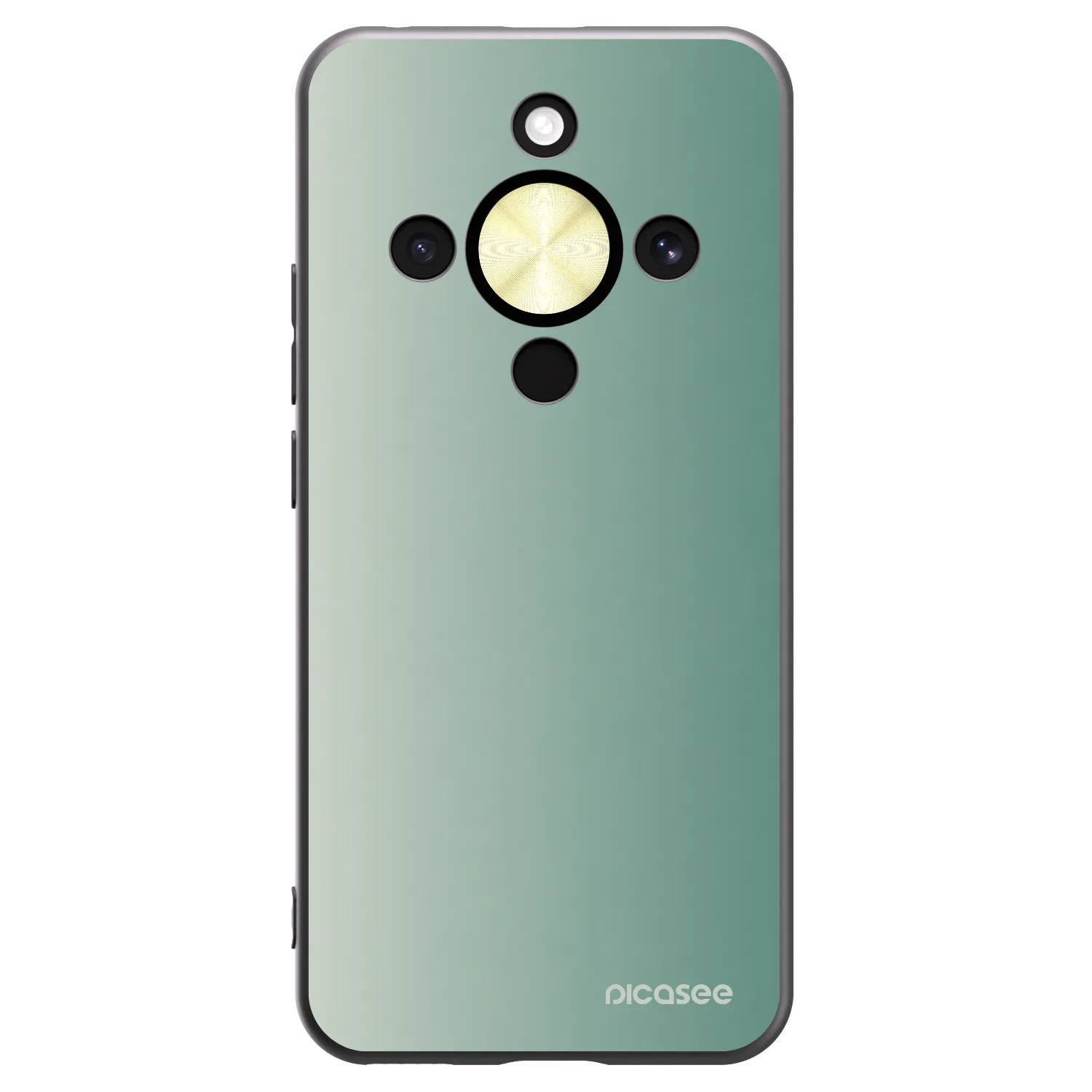 Picasee silikónový čierny obal pre Honor Magic8 Lite 5G - Misty Sage