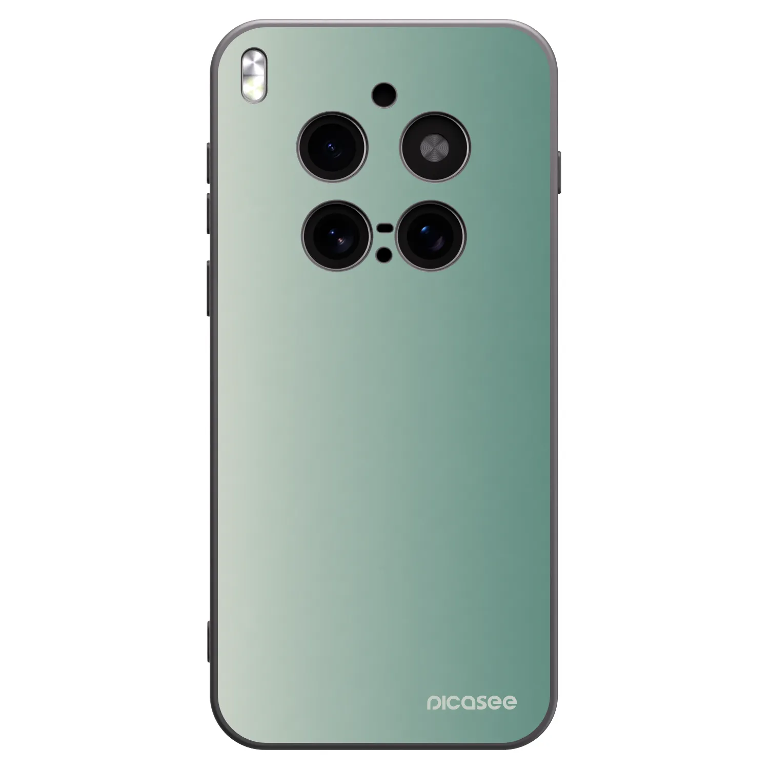 Picasee silikónový čierny obal pre Vivo X300 Pro - Misty Sage