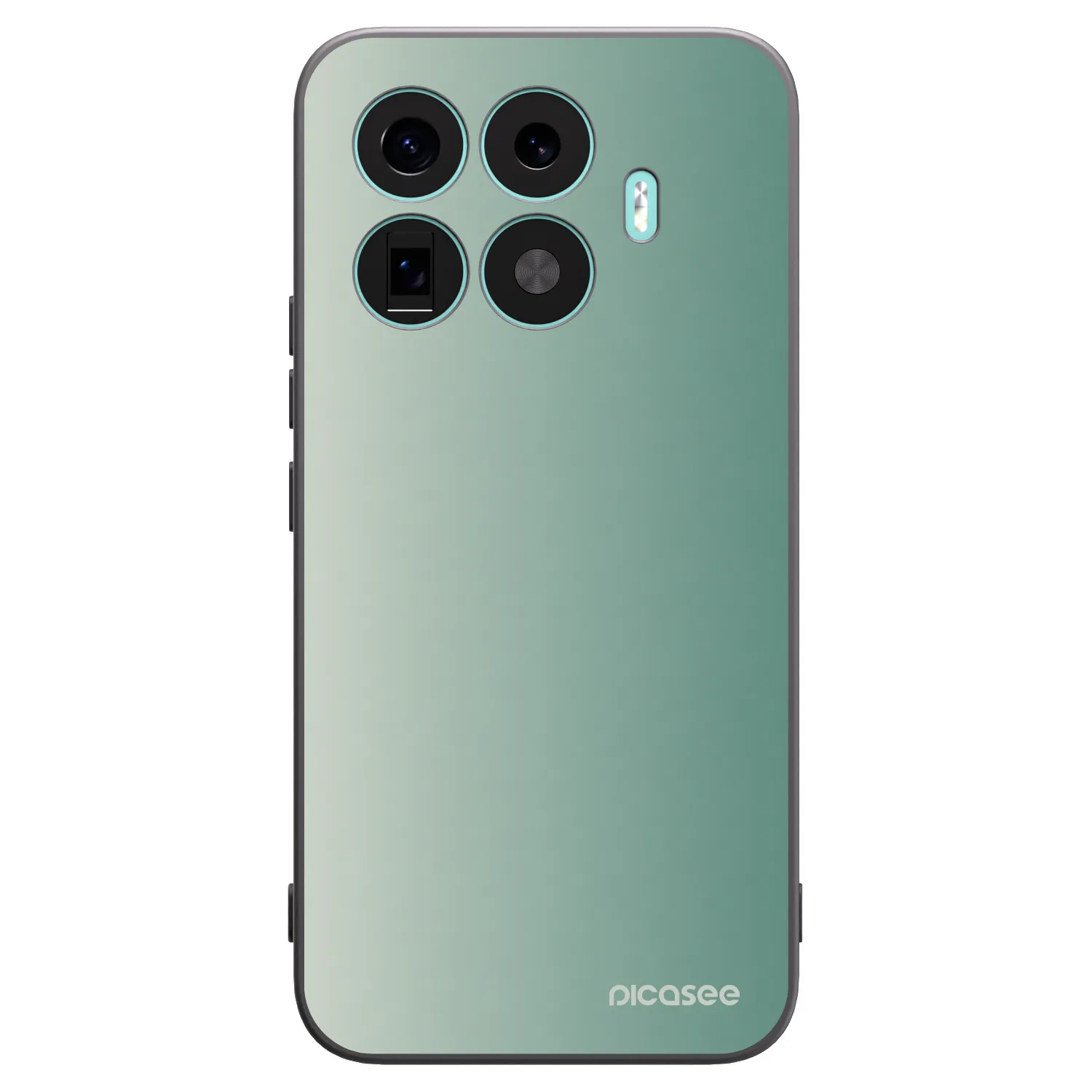 Picasee silikónový čierny obal pre Xiaomi 17T Pro - Misty Sage