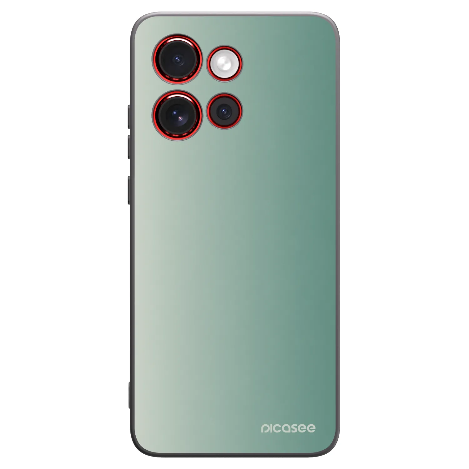 Picasee silikónový čierny obal pre Motorola Edge 60 Neo 5G - Misty Sage