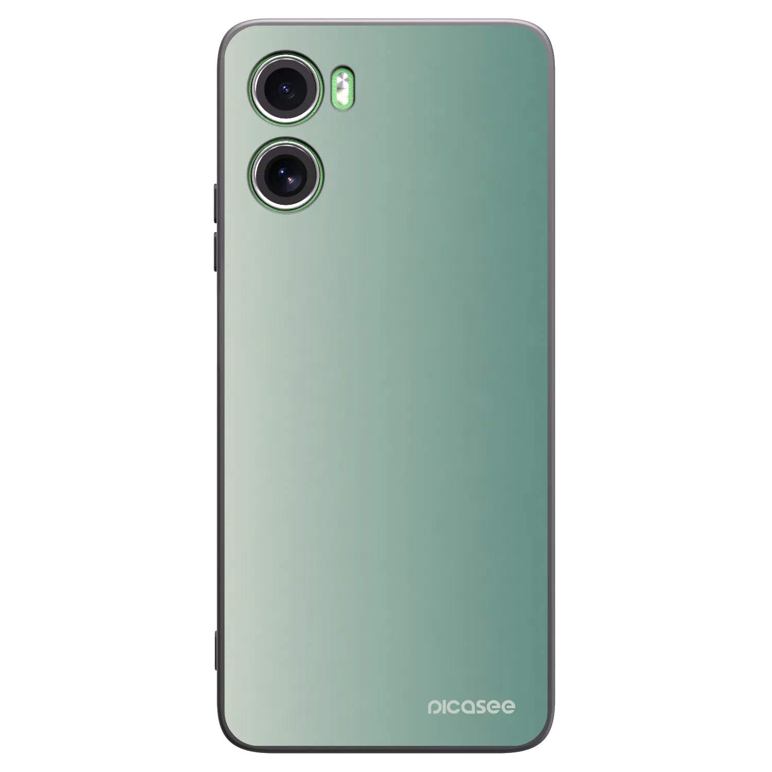 Picasee silikónový čierny obal pre Motorola Moto G06 - Misty Sage