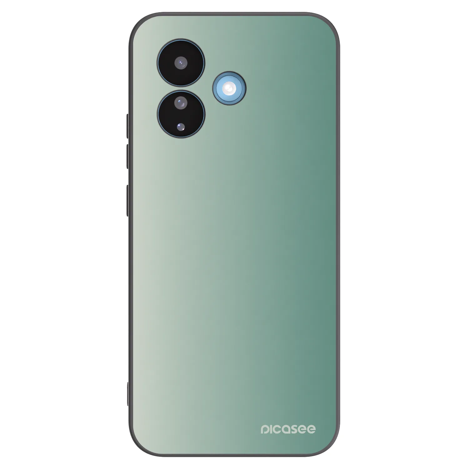 Picasee silikónový čierny obal pre Xiaomi Redmi Note 17 Pro 5G - Misty Sage