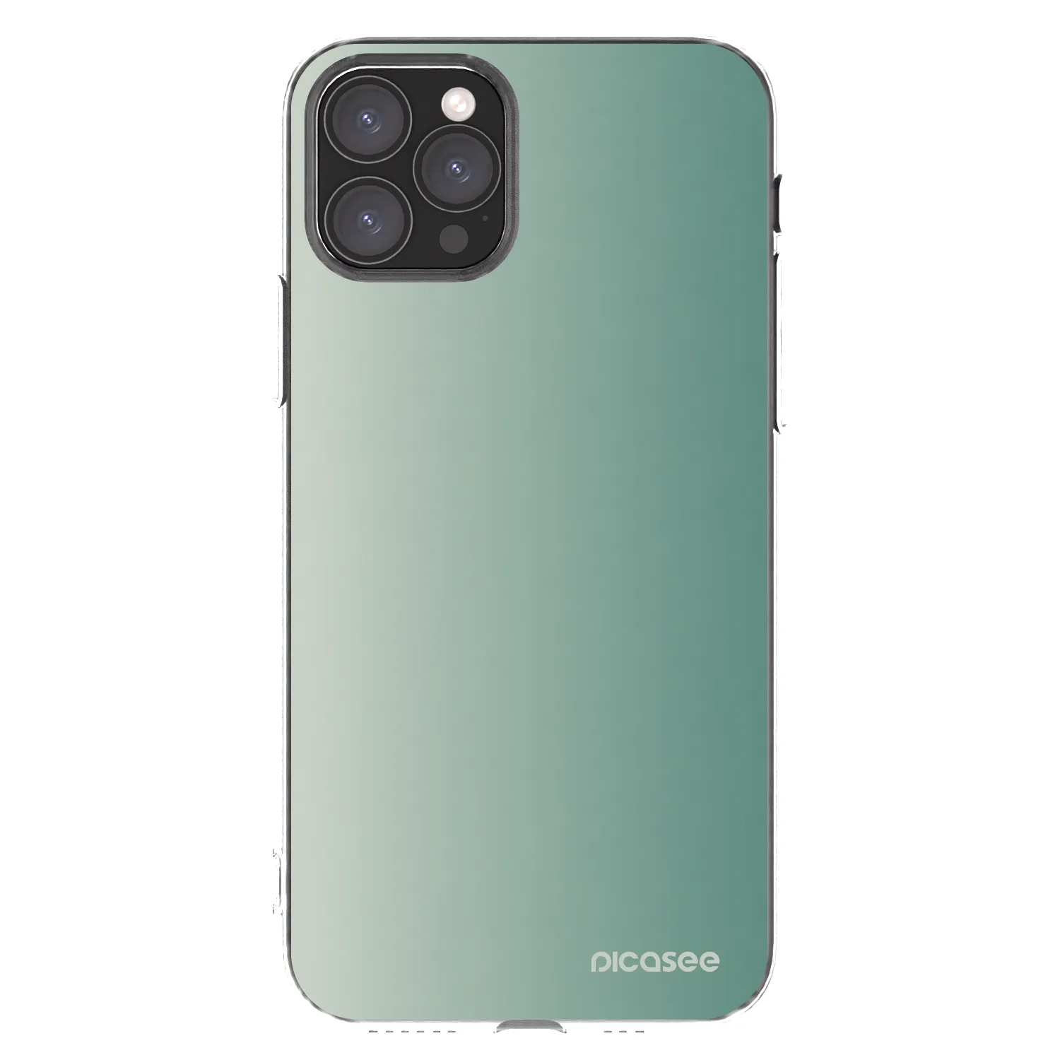 Picasee silikónový prehľadný obal pre Apple iPhone 11 Pro - Misty Sage