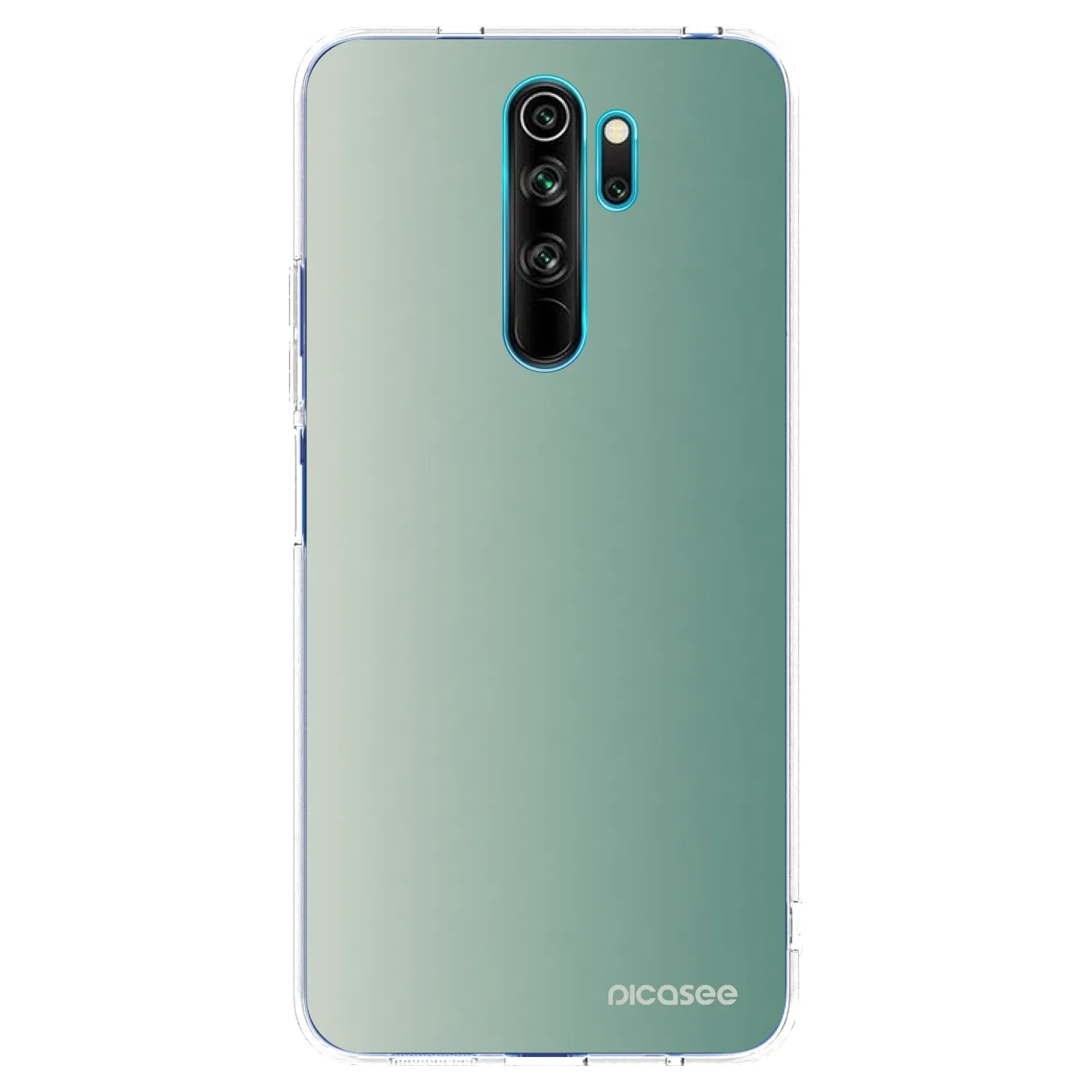 Picasee silikónový prehľadný obal pre Xiaomi Redmi Note 8 Pro - Misty Sage