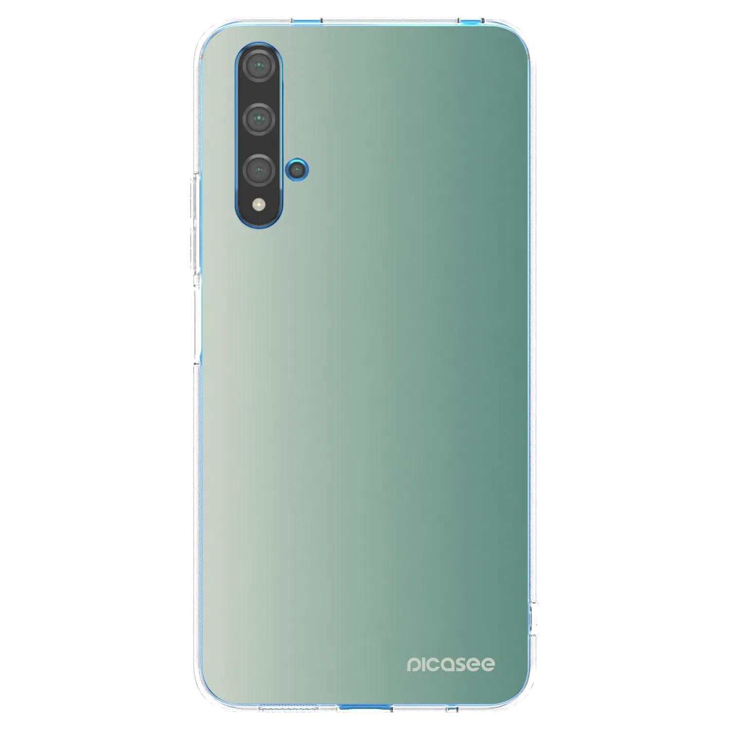 Picasee silikónový prehľadný obal pre Huawei Nova 5T - Misty Sage