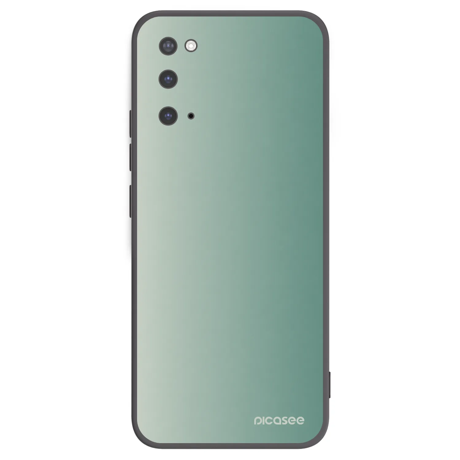 Picasee silikónový čierny obal pre Samsung Galaxy S20 G980F - Misty Sage