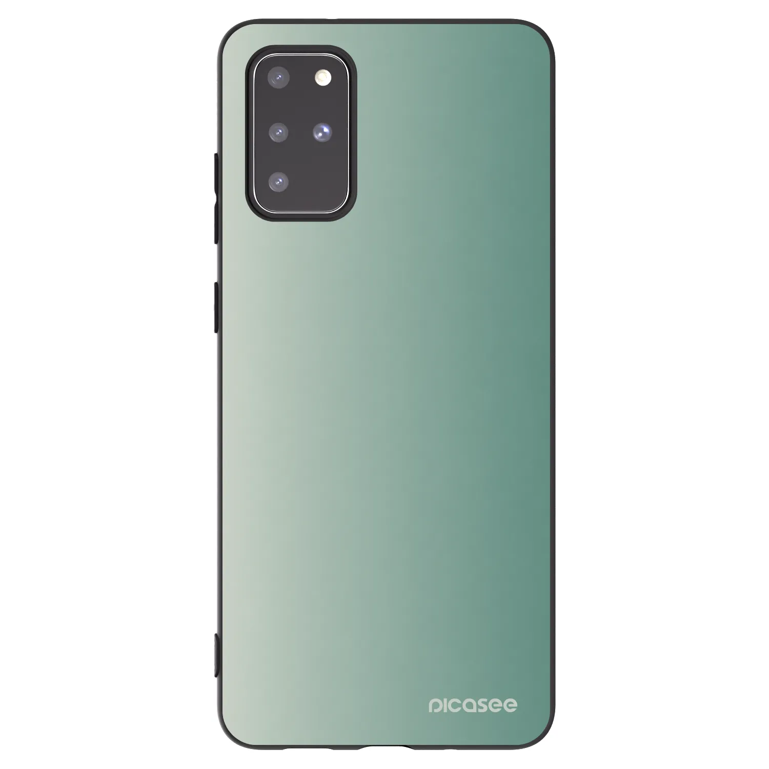 Picasee silikónový čierny obal pre Samsung Galaxy S20+ G985F - Misty Sage