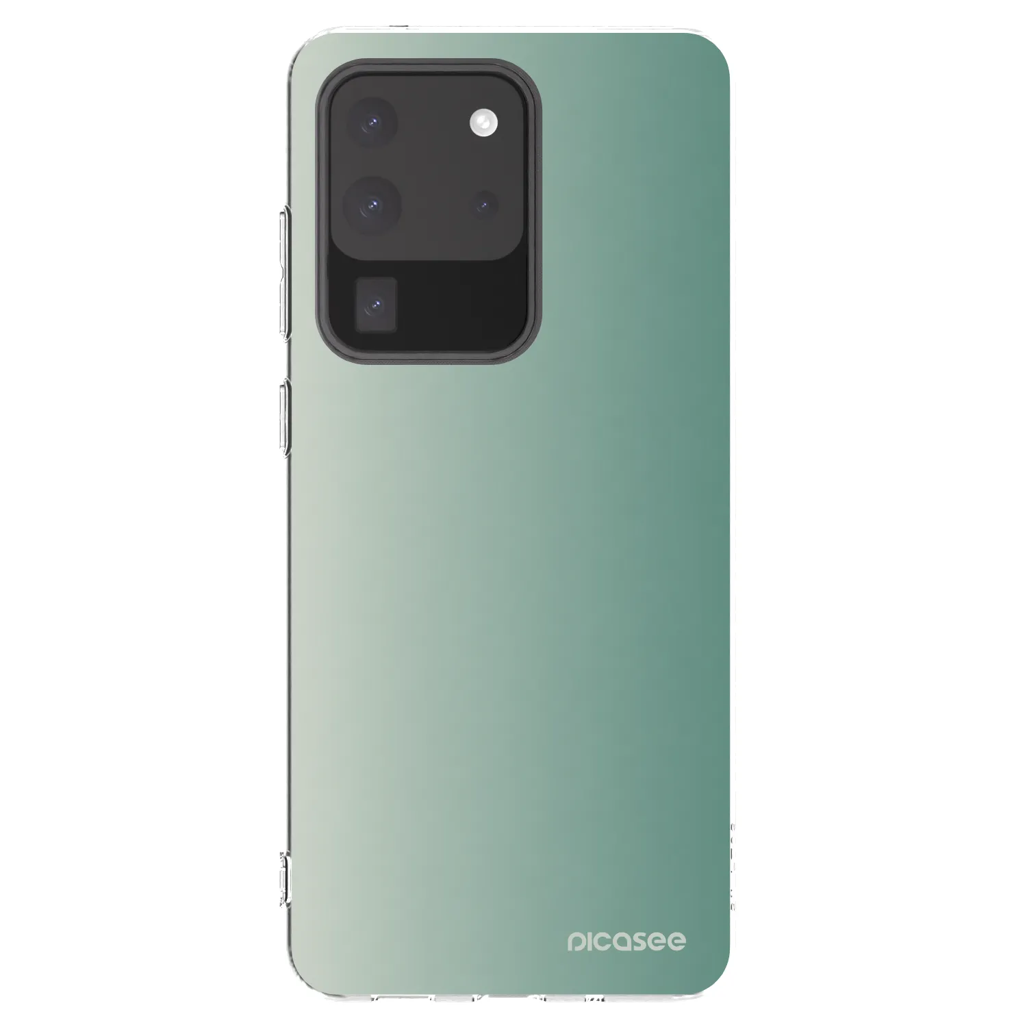 Picasee silikónový prehľadný obal pre Samsung Galaxy S20 Ultra 5G G988F - Misty Sage