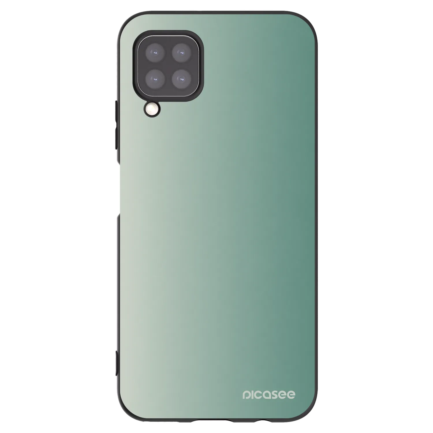 Picasee silikónový čierny obal pre Huawei P40 Lite - Misty Sage