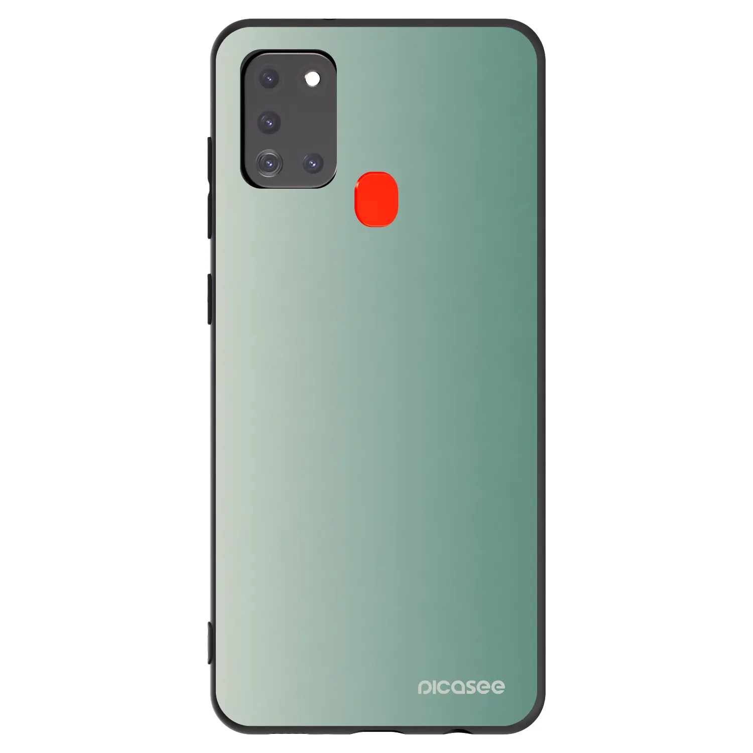 Picasee silikónový čierny obal pre Samsung Galaxy A21s - Misty Sage