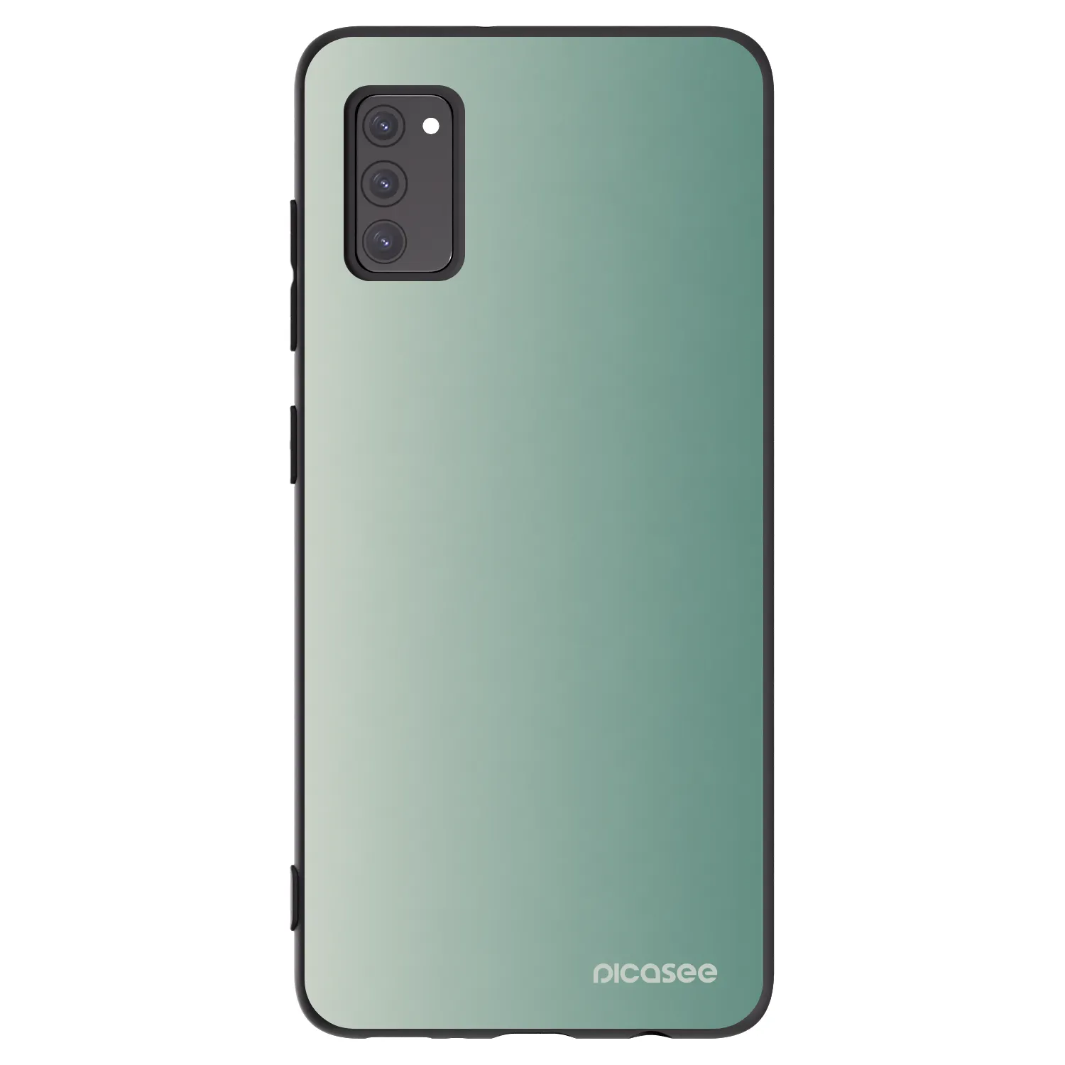 Picasee silikónový čierny obal pre Samsung Galaxy A41 A415F - Misty Sage