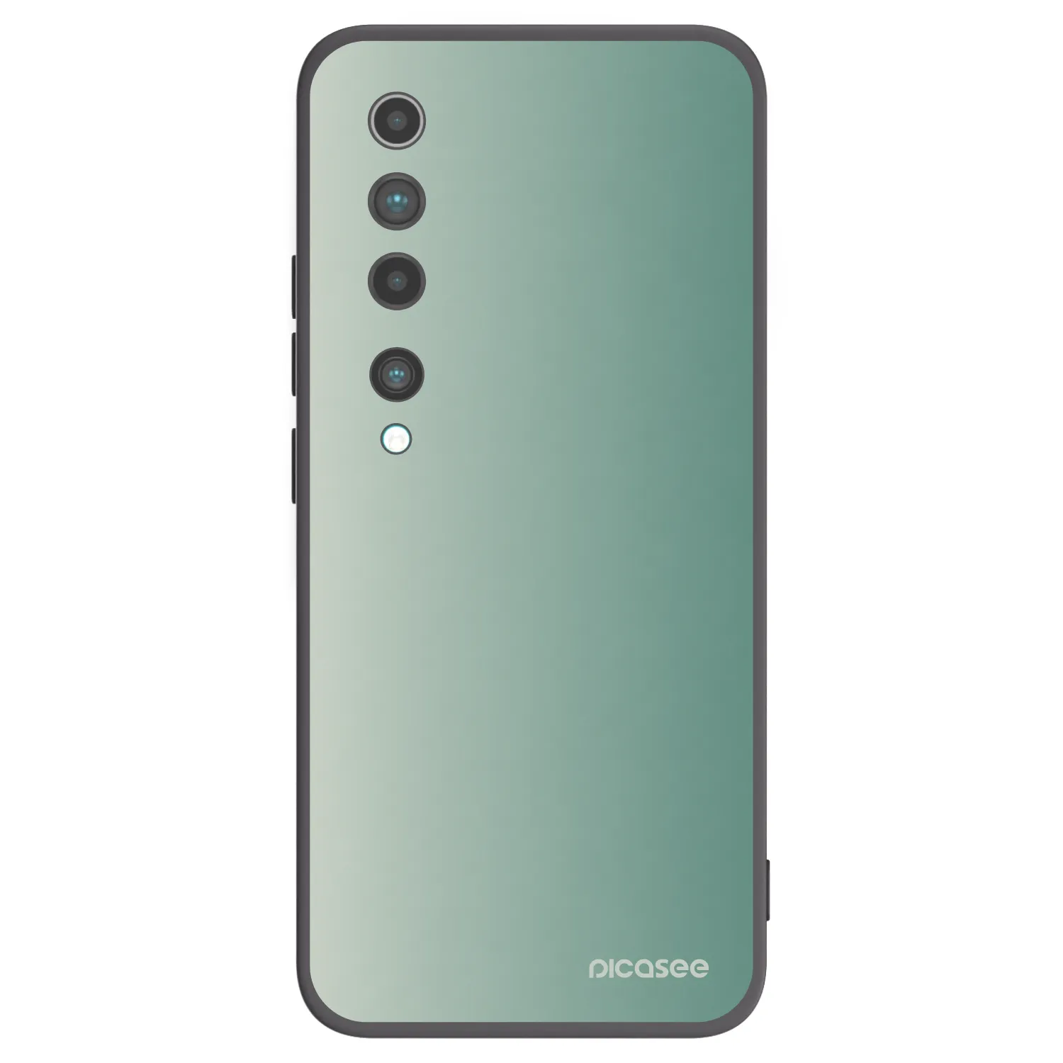 Picasee silikónový čierny obal pre Xiaomi Mi 10 - Misty Sage