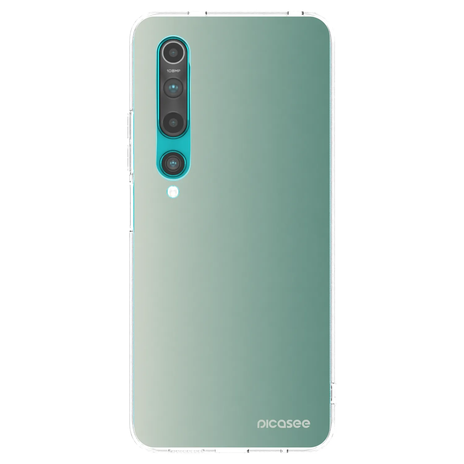 Picasee silikónový prehľadný obal pre Xiaomi Mi 10 - Misty Sage