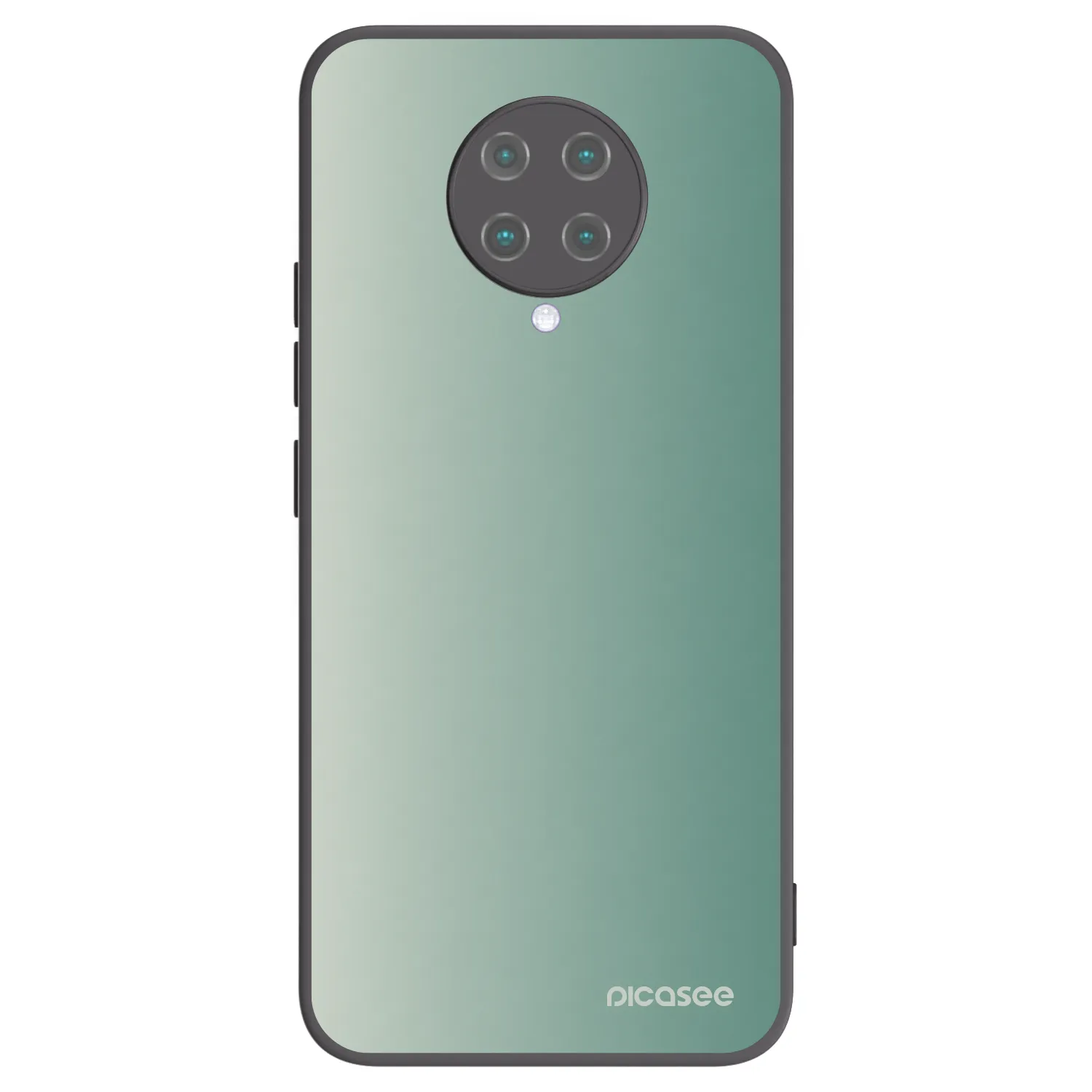 Picasee silikónový čierny obal pre Xiaomi Poco F2 Pro - Misty Sage