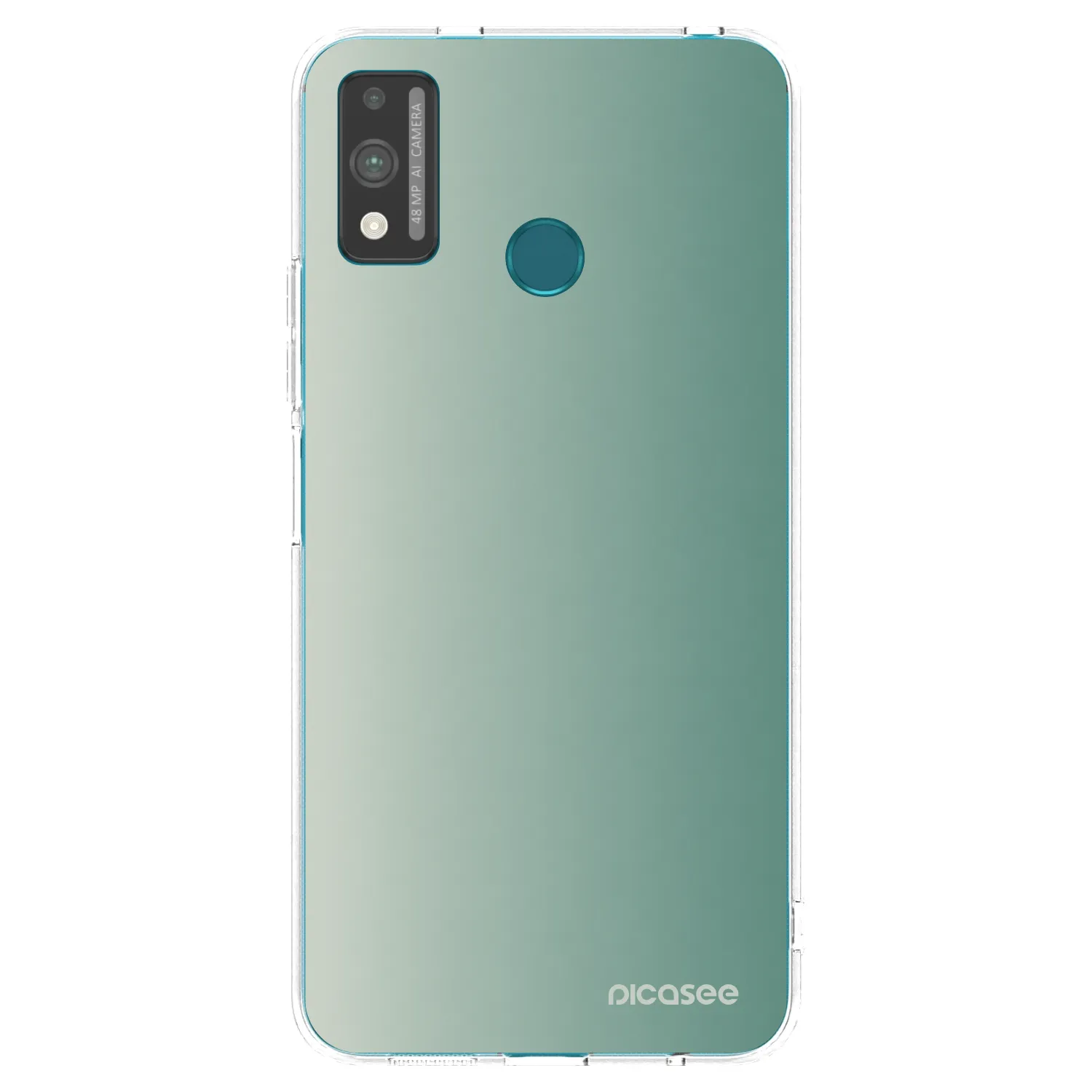 Picasee silikónový prehľadný obal pre Honor 9X Lite - Misty Sage