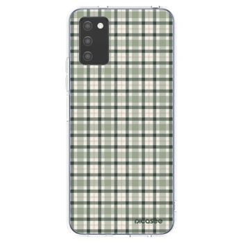 Obal pre Samsung Galaxy A02s A025G - Sage Tartan