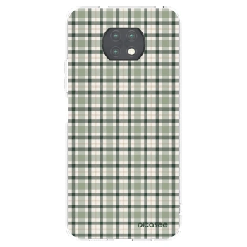 Picasee silikónový prehľadný obal pre Xiaomi Redmi Note 9T - Sage Tartan
