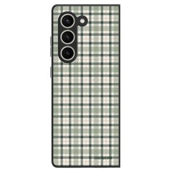 Obal pre Samsung Galaxy Z Fold5 5G - Sage Tartan