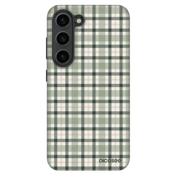 Obal pre Samsung Galaxy S23+ 5G - Sage Tartan